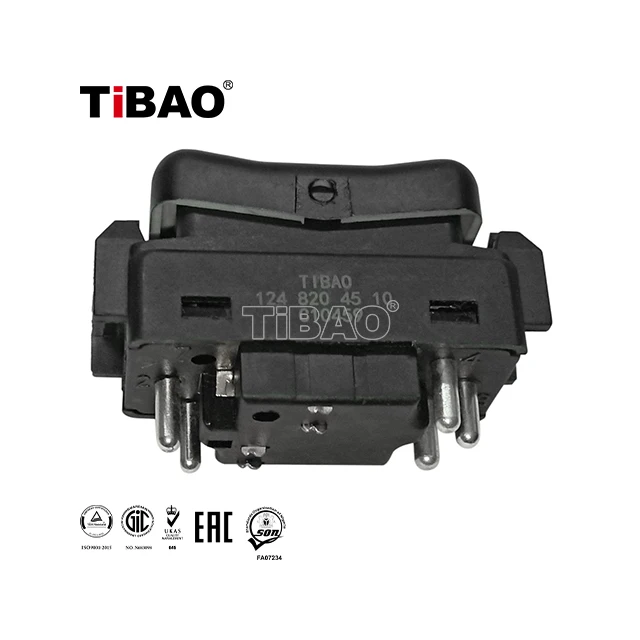 TiBAO Car Electronic Window Lift Control Switch for Mercedes Benz W201 W126 W124 1248204510 124 820 45 10