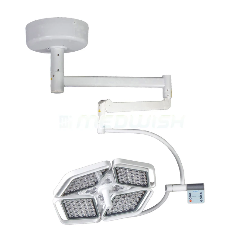 AG-LT024-4 Advanced four petals type green ENDO surgery lamp ceiling mounted hospital equipment LED operation theatre light