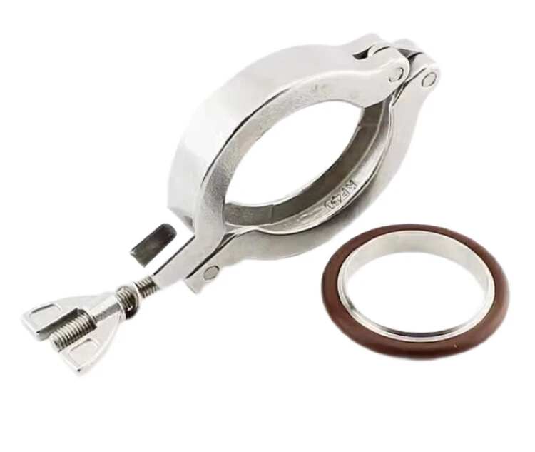 Stainless Steel SS316L SS304 Sanitary Vacuum Clamp KF40 High Vacuum Clamp