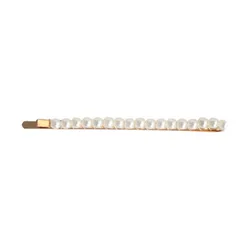 Simple design pearl hair clip Korean temperament lady hair pins for girls
