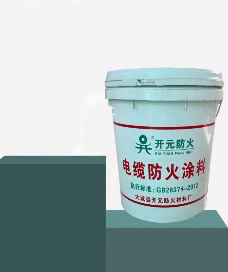 Огнезащитная краска для кабеля от производителя