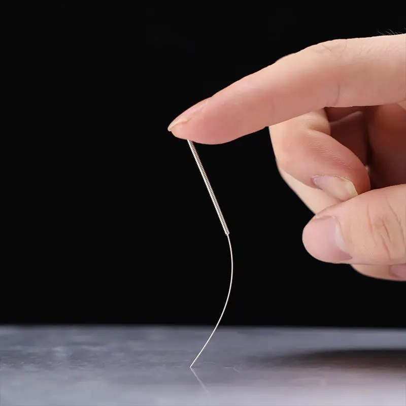 HUANQIU Sterile Deisposable Acupuncture needle sterile individually wrapped disposable acupuncture needles with tube