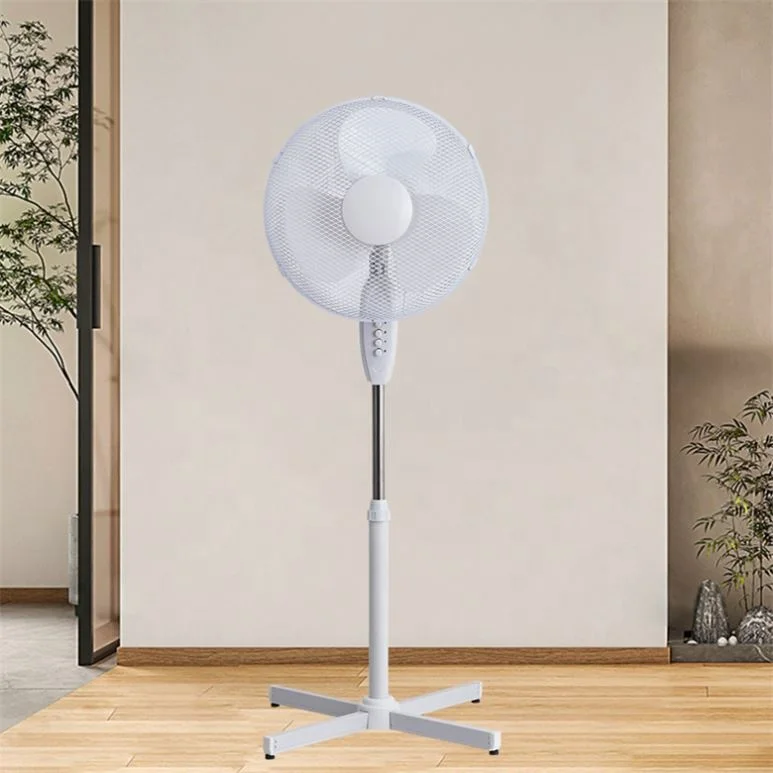 New Design Best Home Appliance Electronic Powerful Air Cool Standing Plastic Floor Fan