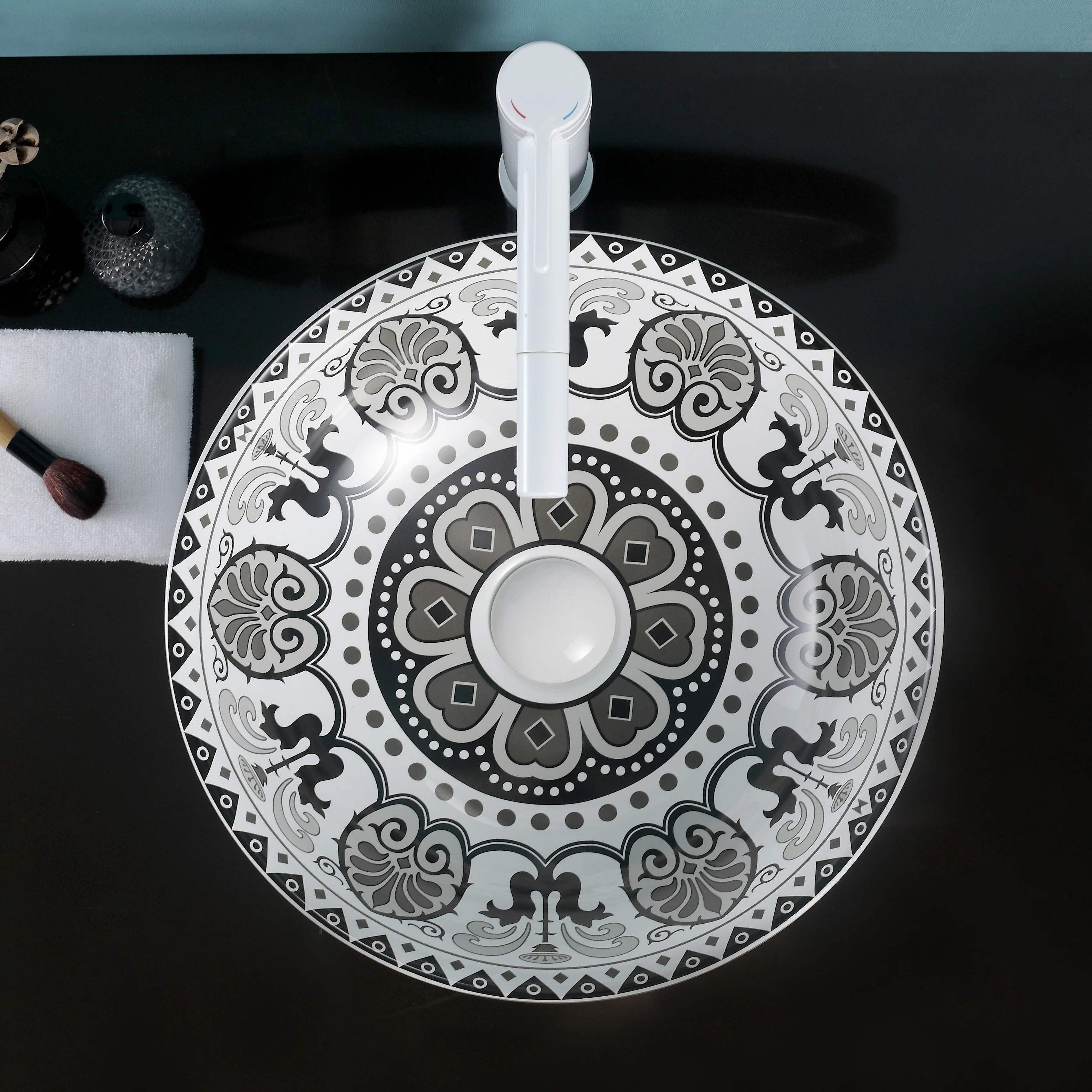 Wholesale New Design Bathroom Wash Basin Hand Wash Basin Jindezheng Handmade Modern Cement Sinks