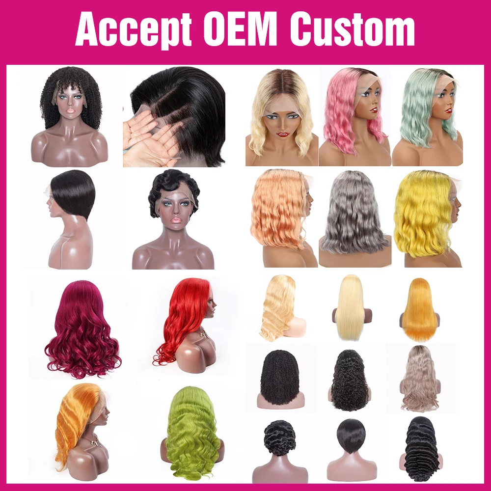 Pure Handmade No Shedding Unprocessed Human Hair Full Lace Sew In Wig Wholesale 10 Inch Brazilian Hair Lace Front Wig