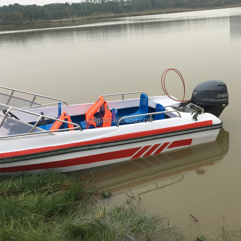 Sea fishing boat world popular design fiberglass speedboat hotel amusement park outdoor leisure equipment floating dock