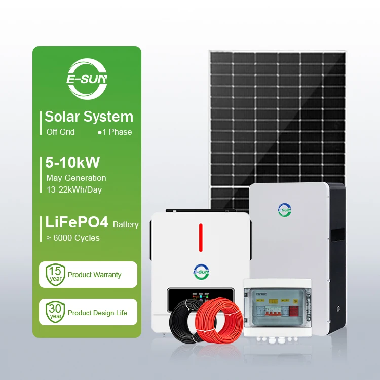 New Solar Energy System 3KW Home Hybrid Solar Power Systems 5KW 10KW Off Grid solar panel energy system For Home Energy Storge