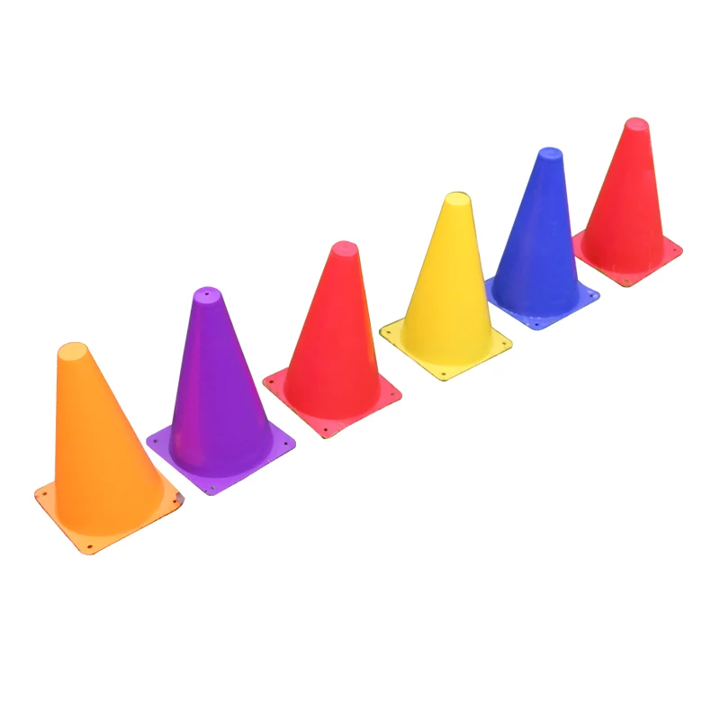 One-stop Solution Hat Shape Cone Soccer Training Cones Set with PE Material