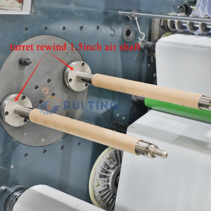 RTMQ-320 High speed side push sticker label rotary die cutter slitting machine horizontal