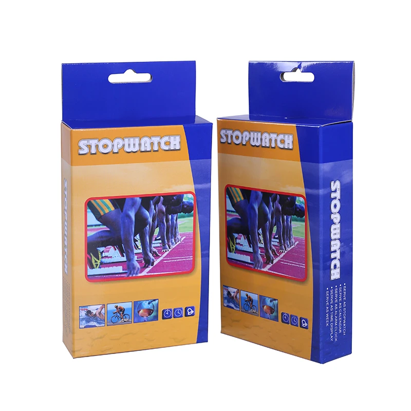 Высококачественный металлический цифровой электронный спортивный секундомер обратный отсчет 30 воспоминаний секундомер для бега