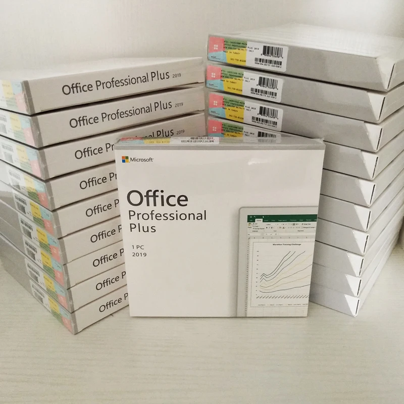 Microsoft Office Professional Plus 2019 DVD Retail Box