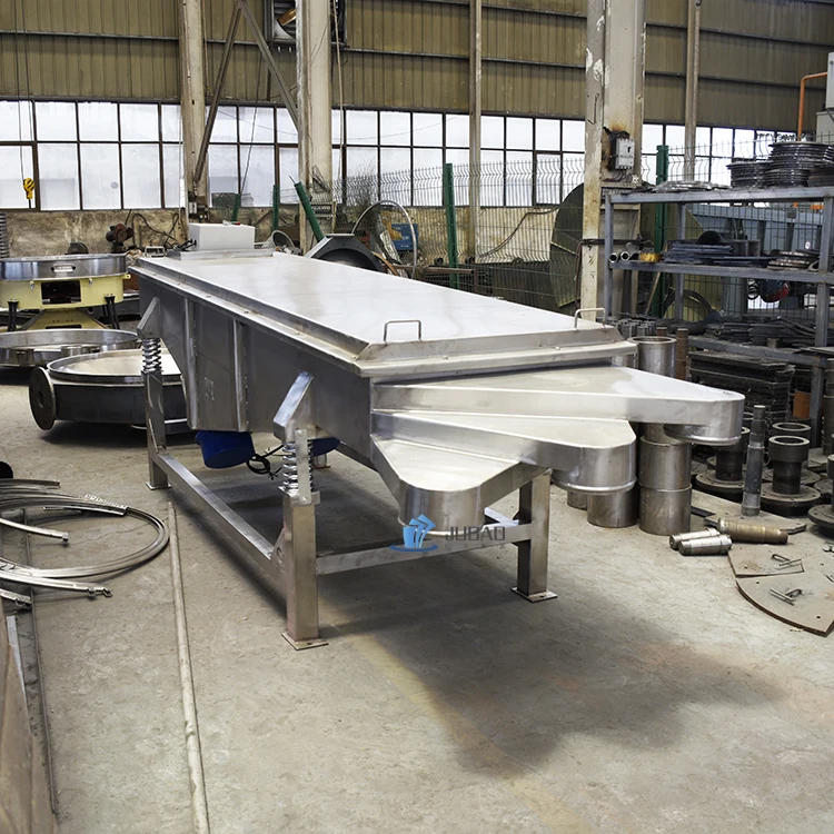 stainless steel linear vibrating sieve vibrating sieve