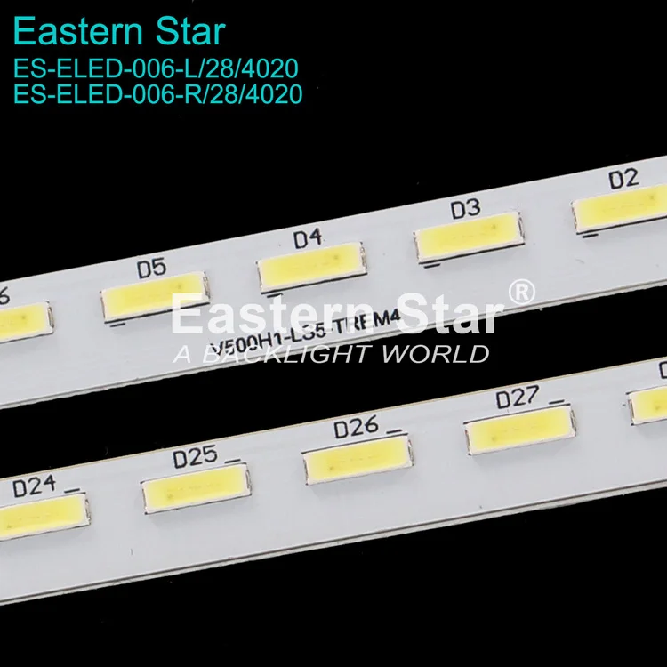 ES-ELED-006 Tira Led V500H1-LS5-TLEM4 Wl5000SMT LE50D8800 LED TV Backlights strip lights 28LED 315MM