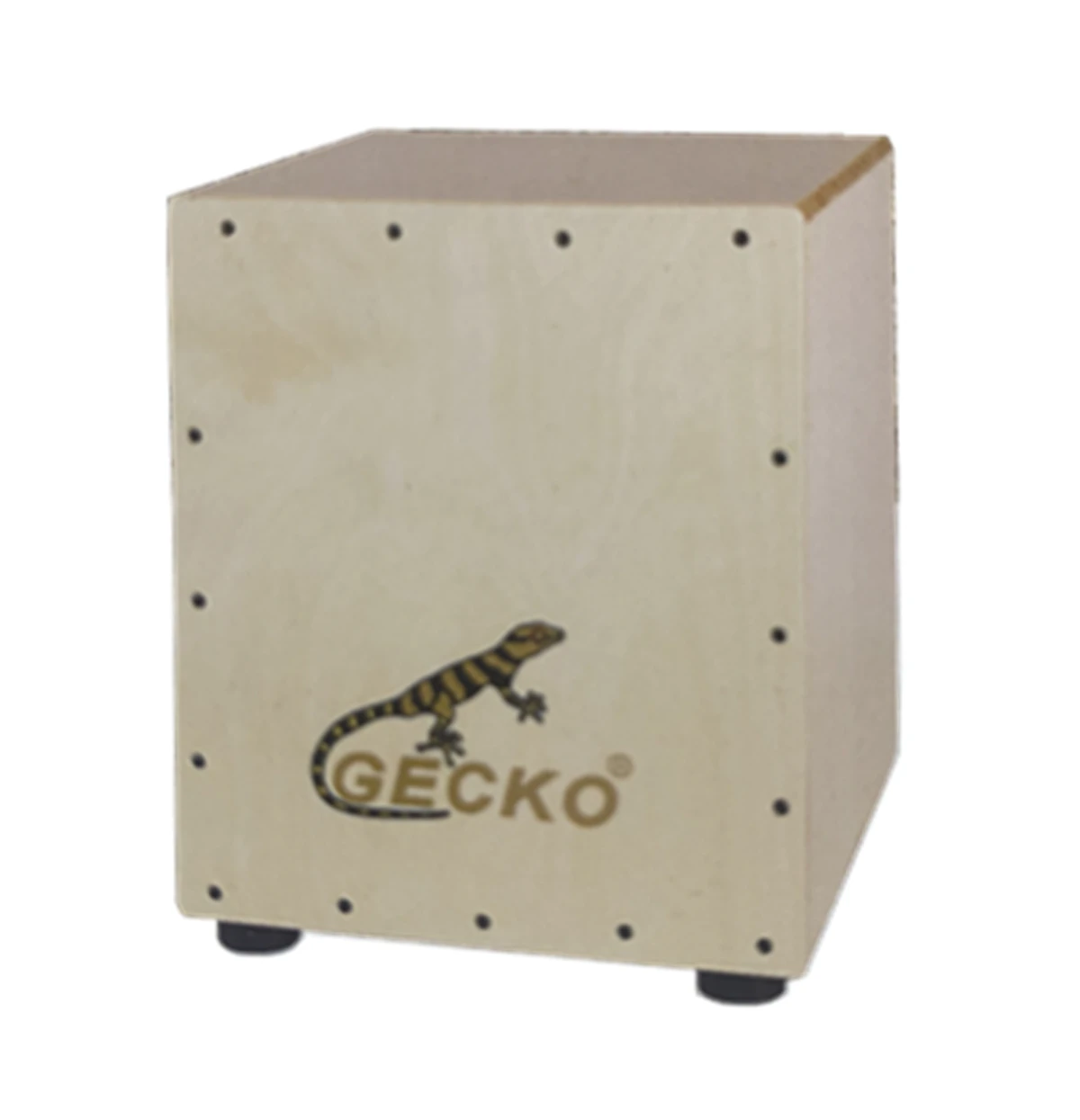GECKO CM62 Cajon box drum music school wholesale price natural birch wood kid small beat drum box for junior pupil