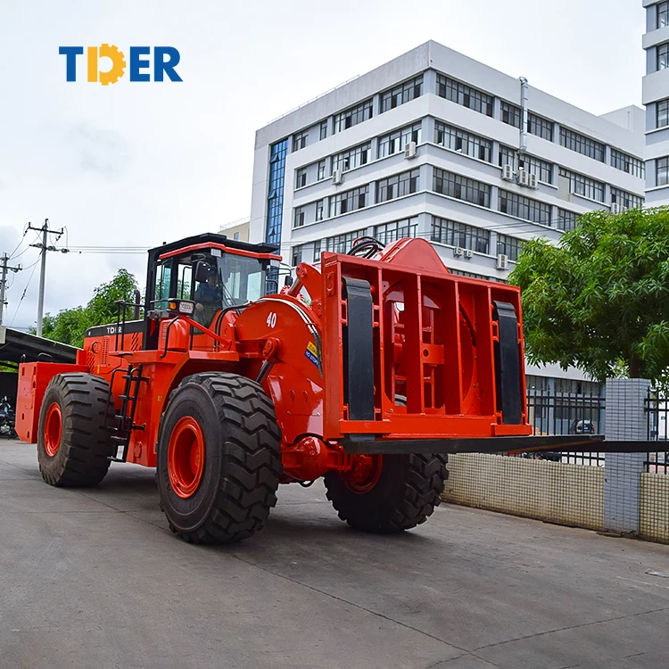 TDER container stone 360 rorator loader  Loader 40 tons 45 tons front loader from china