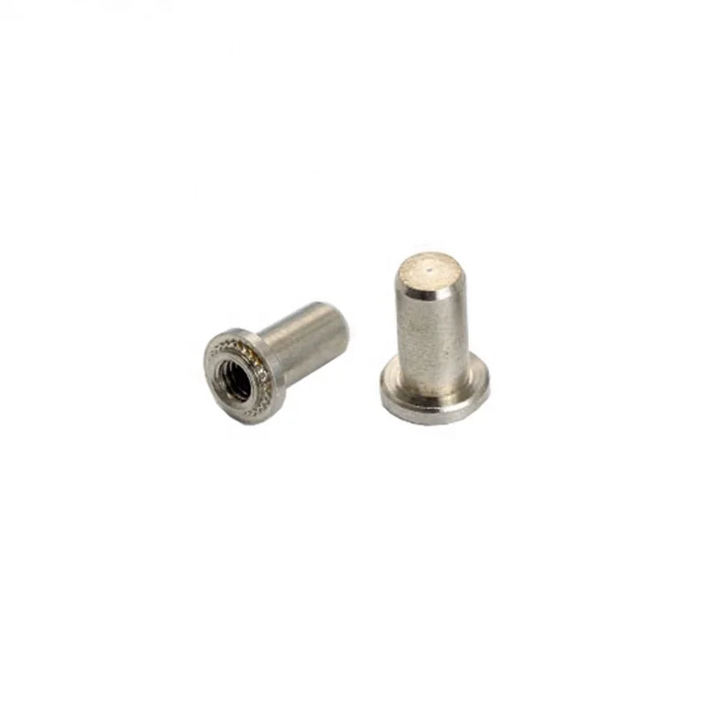 Factory supply Self Clinch Blind Nut Stainless Steel M3 M6 M8 sealed-thread press nuts fasteners for thin sheet metal