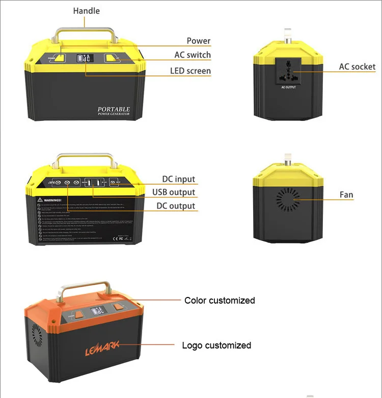 
Large Capacity 178Wh 48000mAh Lithium 18650 Battery Power bank 220V for laptop/drone/car refrigerator 