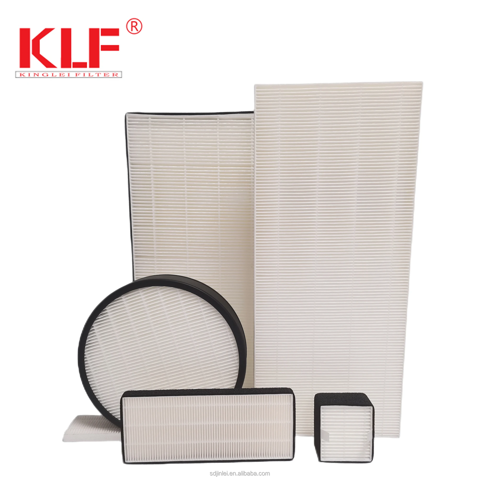 Kinglei Fan Shaped H10 H11 H12 H13 H14 Mini Pleat Plastic Hepa Filter Air Part