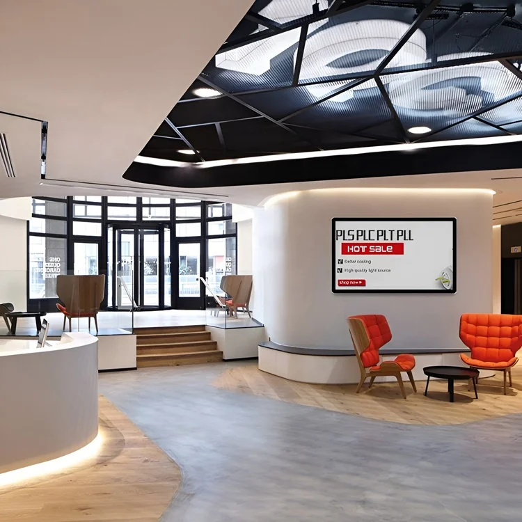 55 Inch Various Sizes LCD Wall Mounted Panel Android Smart USB Indoor Advertising Shopping Malls Store Digital Display