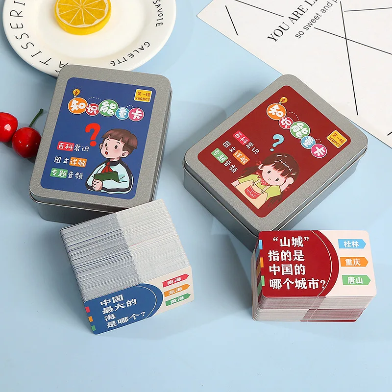 Wholesale Personalized DIY Cognitive Poker Chinese Preschool Education Encouraging Positive Affirmation Family Baby Member