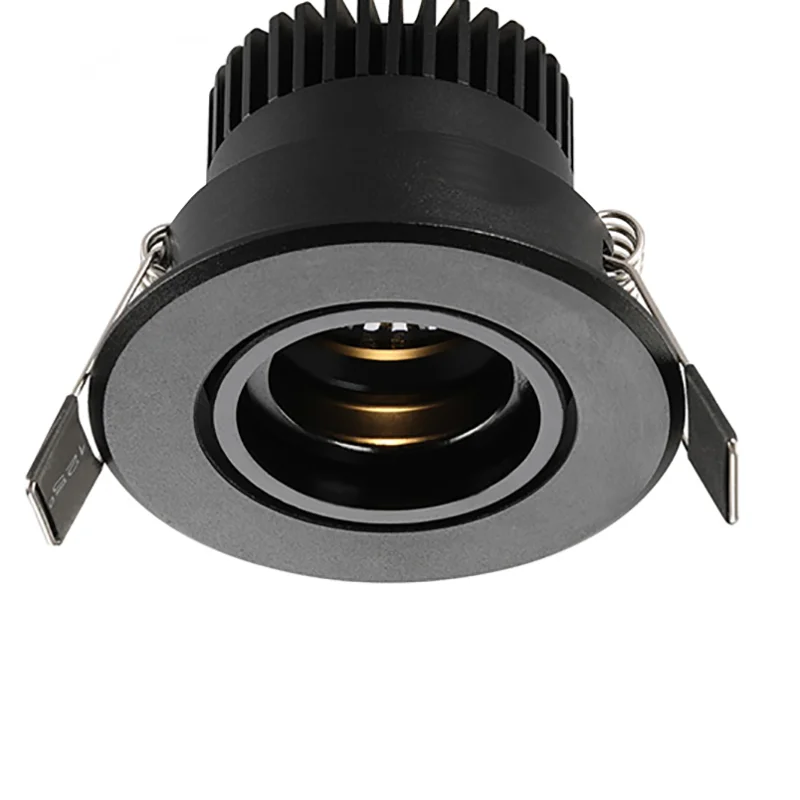 
5W 7W 10W Zoomable Focusable Anti-glare Embedded LED Downlight For Hotel Home Lighting 