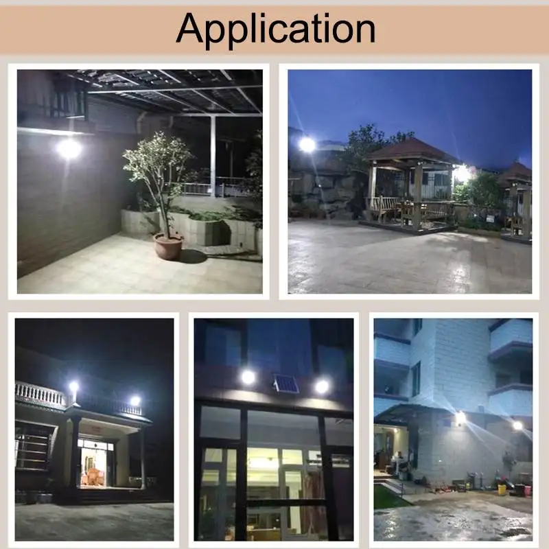 High Quality Wholesale Directly Monocrystalline Silicon Solar Panel Aluminium Waterproof Ip65 100w 200w 300w Solar Flood Light