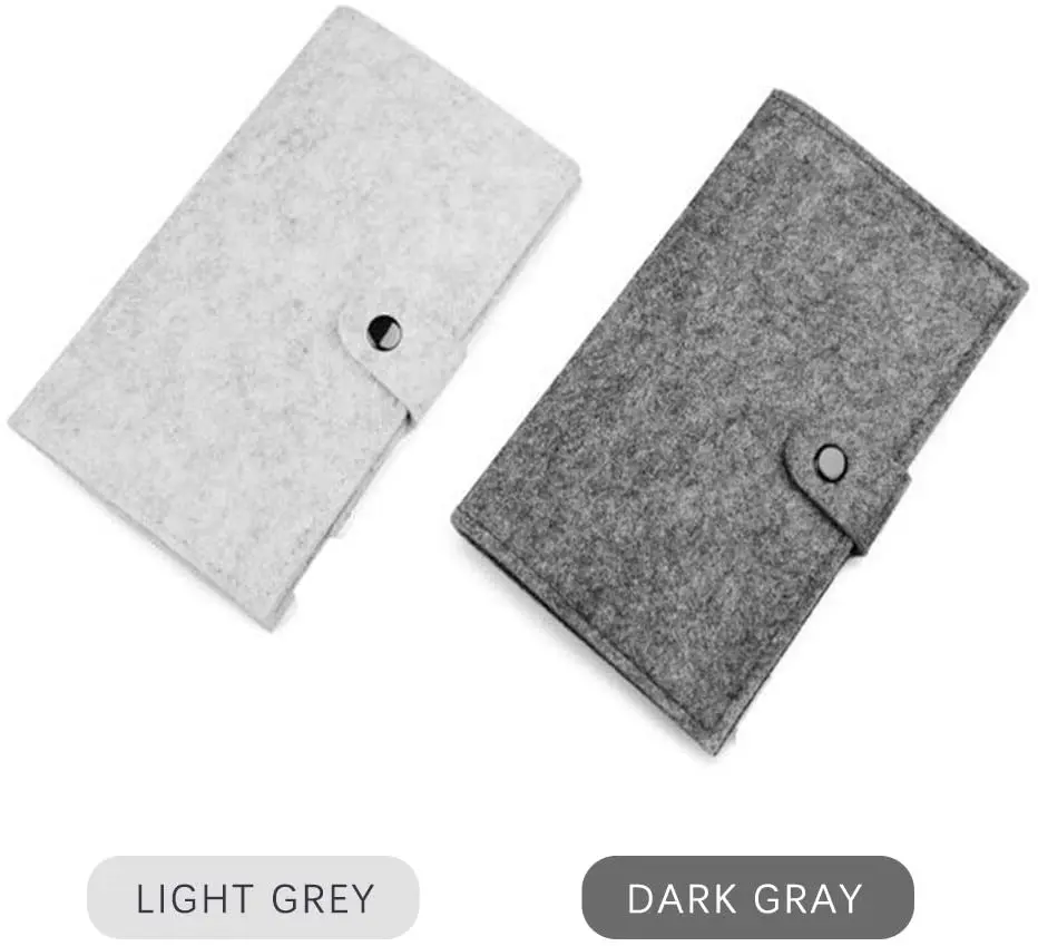 Felt Pen Bag Wallet Packaging Bag/Promotional Bag Felt Pencil Case /fashion felt wallet card bag custom felt coin pouch bag