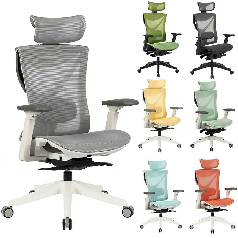 Wholesale High Quality Modern Swivel Office Furniture High Back Executive Ergonomic Mesh Office Chairs