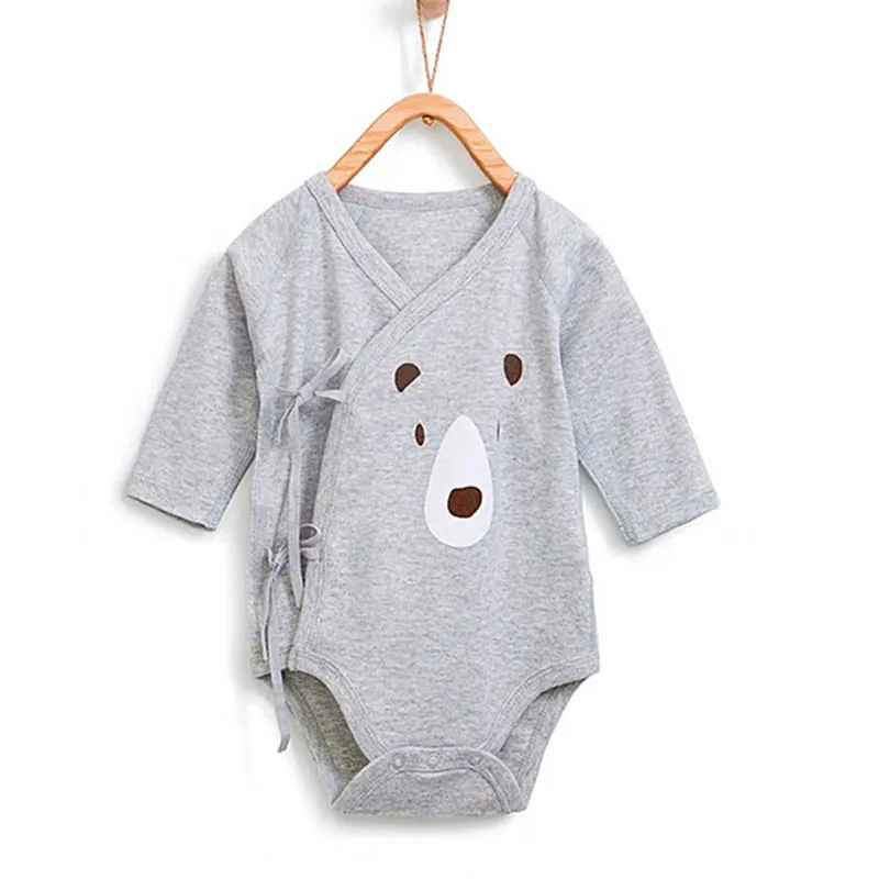 
SOft Wholesale Colored GOTS certified 100% Organic Cotton Baby Onesie Romper Clothes 