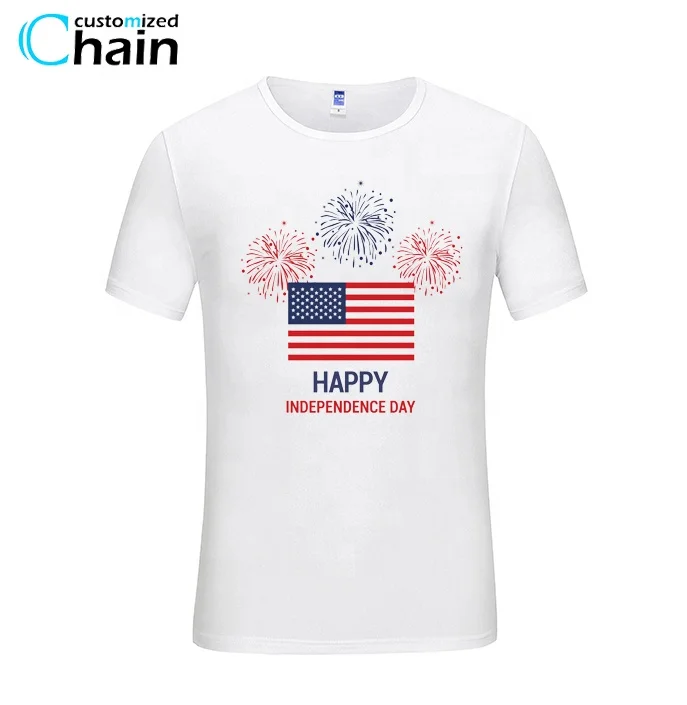 
2020 election T-shirts custom printed pattern National Independence Day event parade 100% Modal clothing custom printed lo 