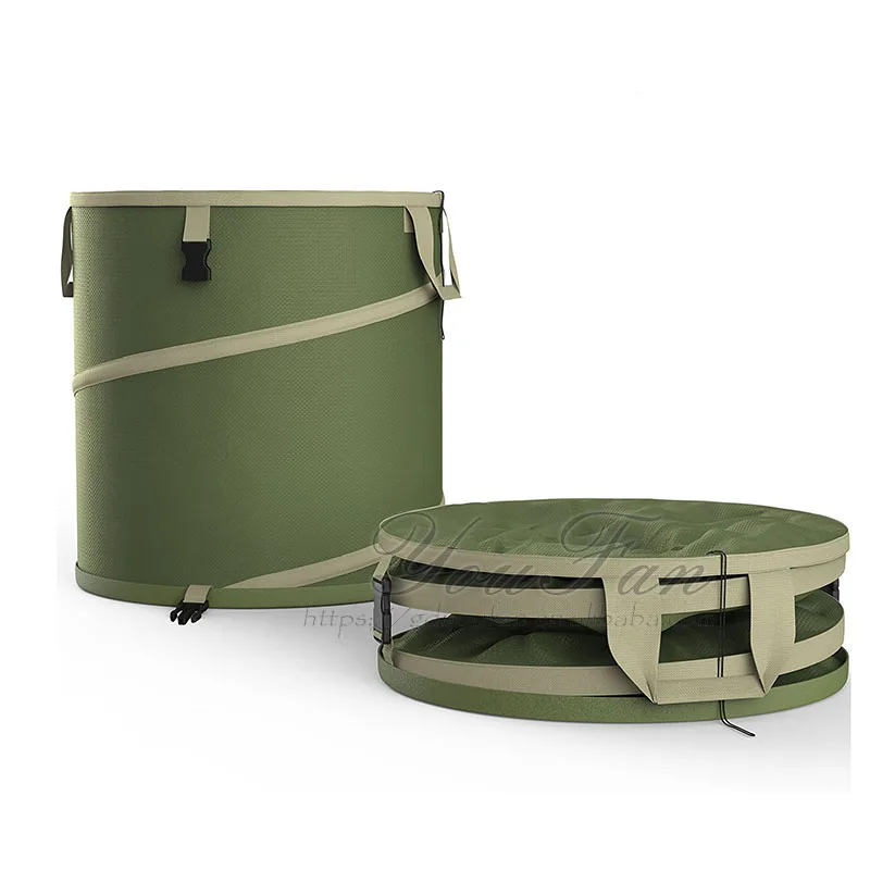 Collapsible Trash Can Pop Up Garden Bag Garden Leaf Bag Yard Waste Bag