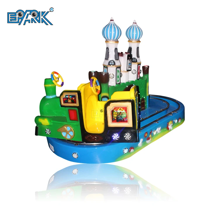 Wholesale Christmas Mini Amusement Park Train Set Electric On Track Train For Kids To Ride For Sale