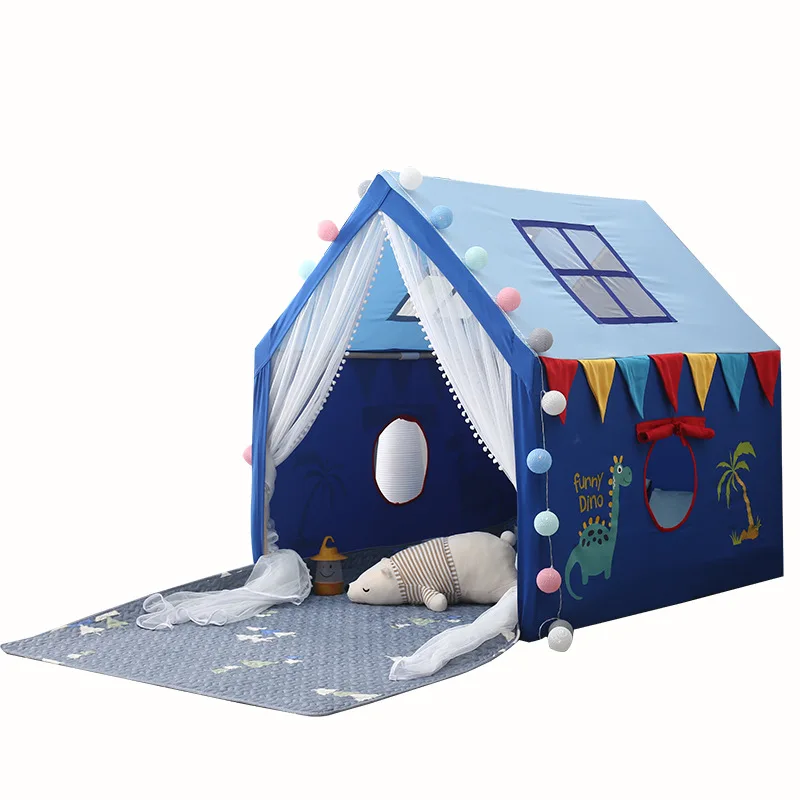 ACOME Easy Folding Up Child Indoor Pop up Castle Tipi Play Tent House Teepee Kids Tent