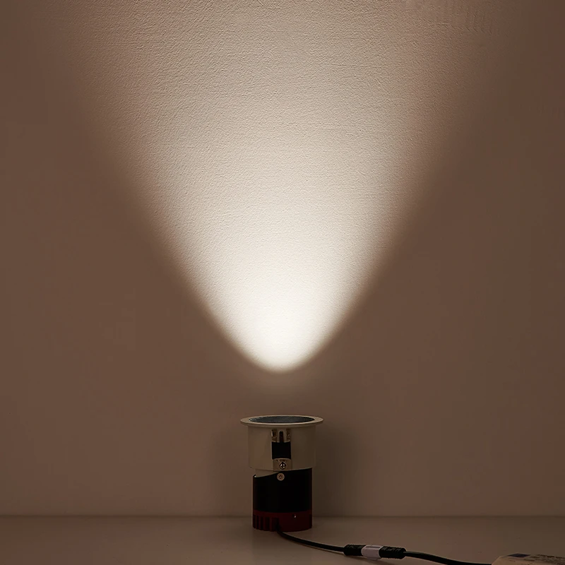 Светодиодный прожектор для дома, лампа для отеля, антибликовый Светодиодный точечный светильник, потолочный Точечный светильник 7 Вт, 12 Вт