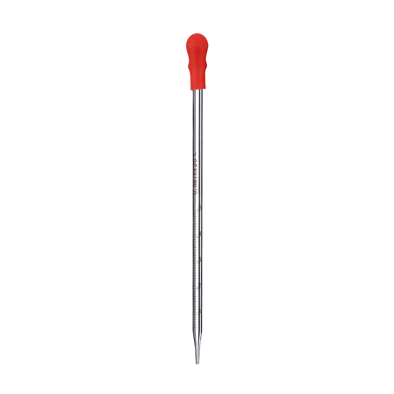 Factory wholesale cheap silicon dioxide round glass graduated dropper