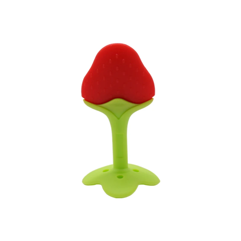 High quality food grade safety silicone flower shape  baby teething toy soft feething for baby toy silicone flower teething