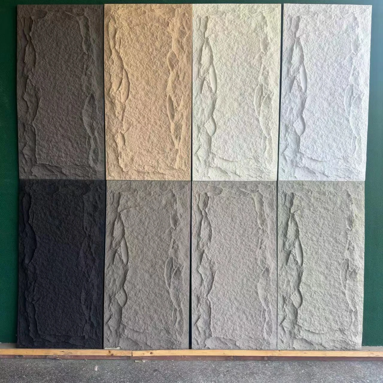Lightweight PU Stone panel wall Faux Polyurethane Stone Panel 3D Wall panel board