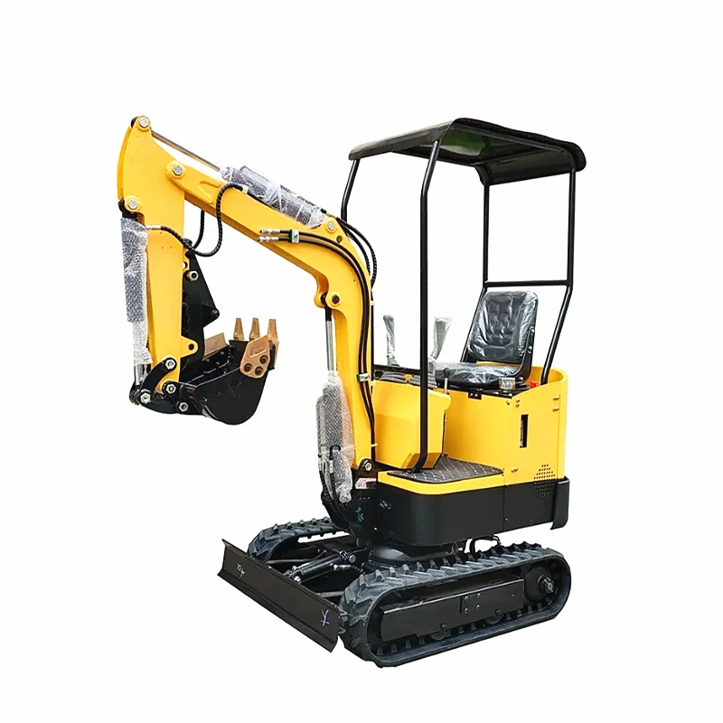 Прямая Продажа с фабрики Wonzone 1 тонный мини-гусеничный экскаватор Euro5 EPA Minibagger для сада и фермы небольшой экскаватор
