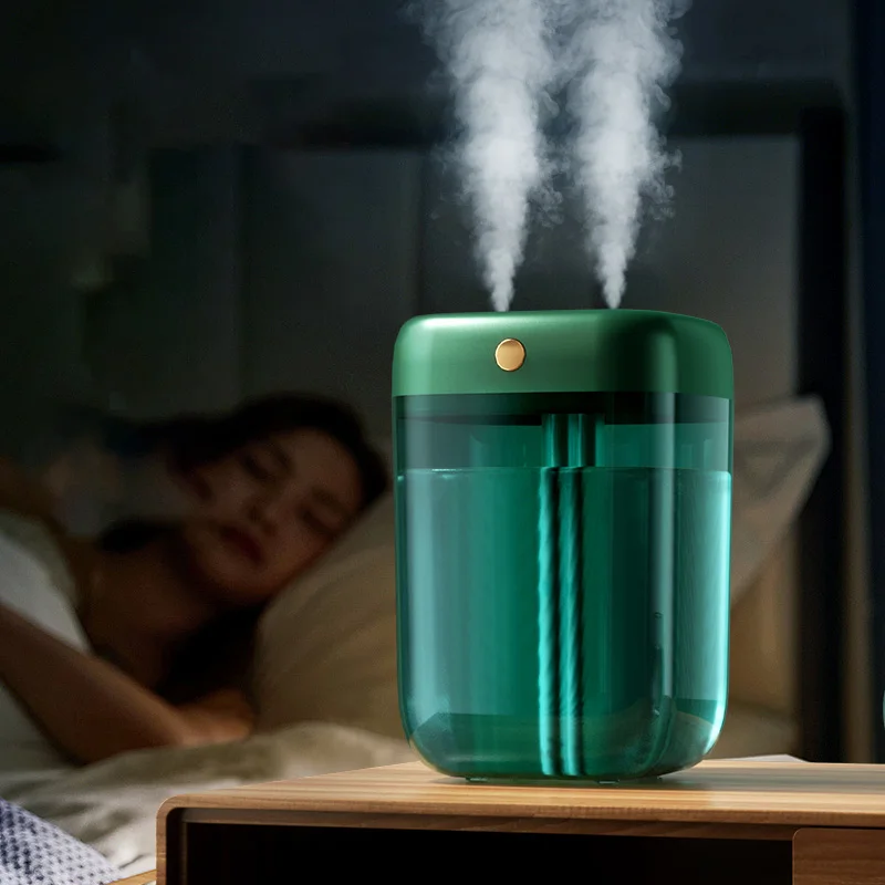 Wholesale Factory Price 2200ml large Capacity Spray Room USB H2o Humidifier Ultrasonic Air Humidifier for Household Use