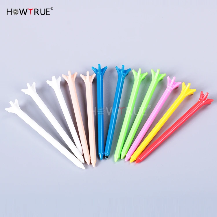 
golf wooden tees bulk Professional clear varnished Natural Castle golf tee 