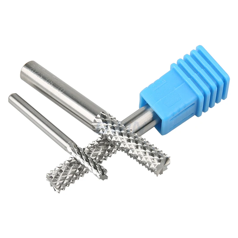 Turngsten Solid Carbide Alloy Teeth End Mill PCB Drill Bit 1.5 Endmill Corn Milling Cutter