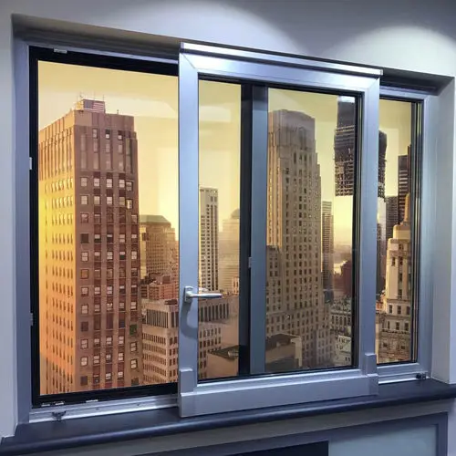 Diamond Mesh Screen Aluminum Tilt And Turn Windows High Airtight Pressing French Sliding Window Sliding Windows