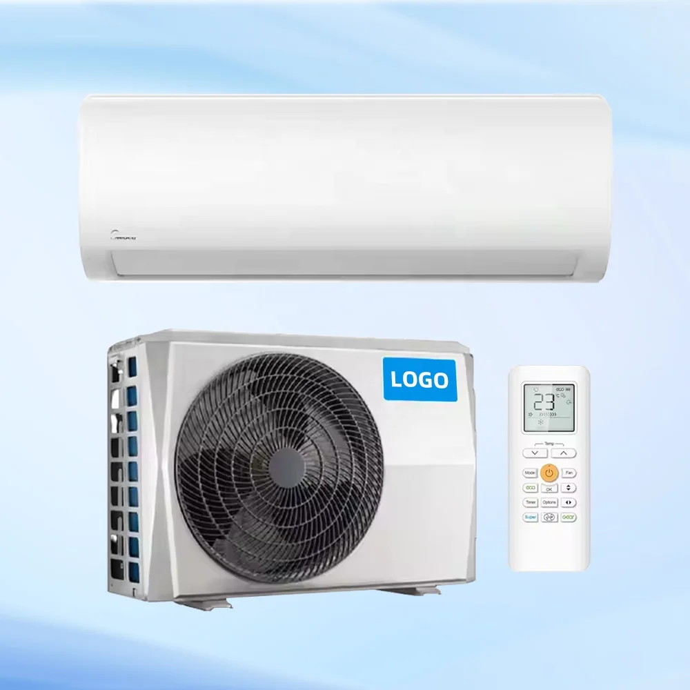 CN Manufacturer Midea Mini Air Conditioner Split T1 Cooling Only R410 9/12/18/24k Btu Wall Mounted Smart Aires Acondicionados