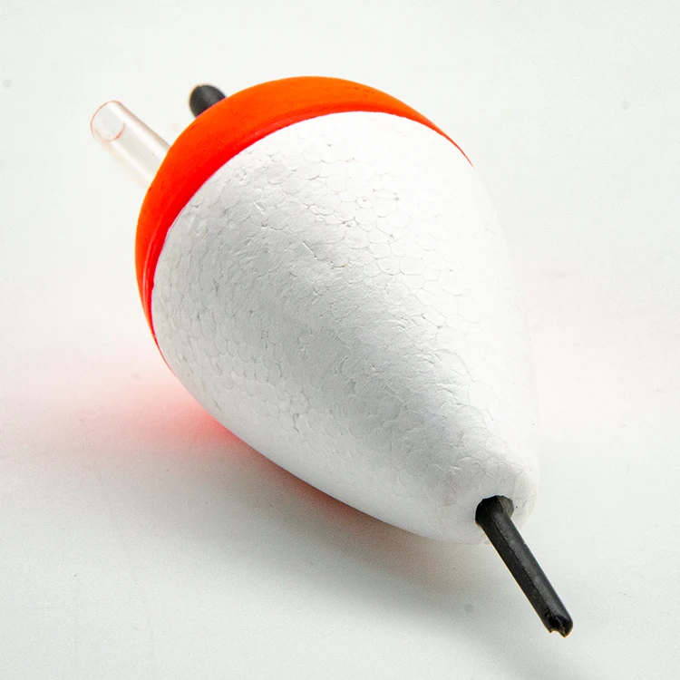 80mm 2ps/sets Eps Foam Mixed Colour Environmentally Fluctuate Friendly Materials High Quality Trout Luminous Fishing Floats Set