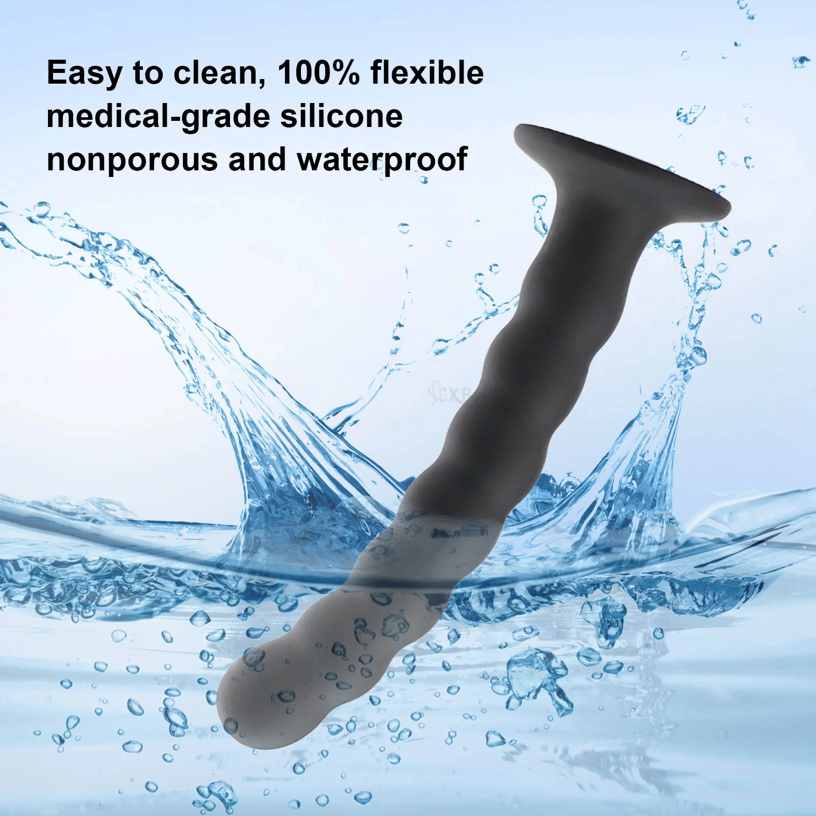 SEXBAY 2024 New design Anal Beads with Suction Cup Anal Dildo Silicone Butt Plug for Women Butt Plug Men multiple sizes sex toy