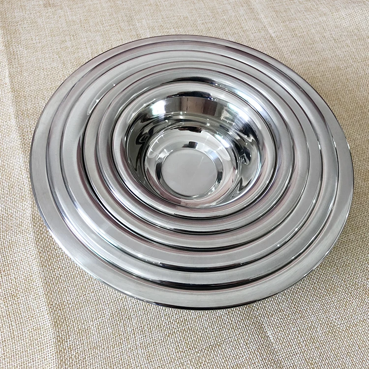 Wholesale food bowl mixing bowl set food grade stainless steel bowl