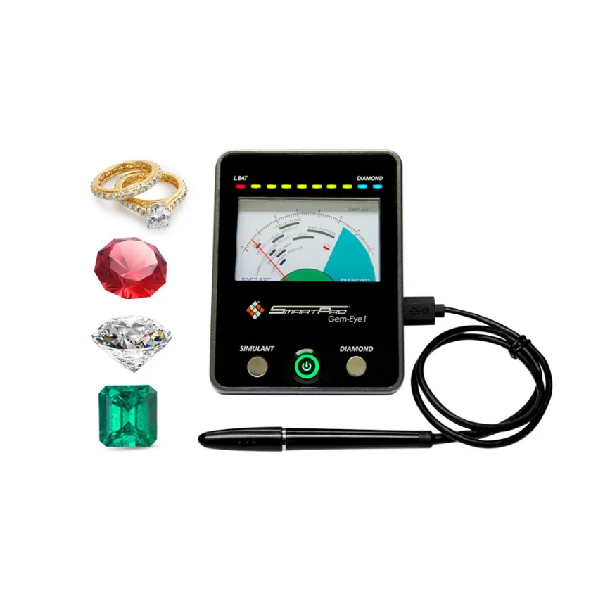 SMARTPRO Professional Jade Jewelry Tester Moissanite Synthetic Diamond Selector Tester Diamond Tester Pen