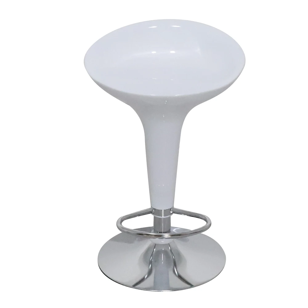 Adjustable height barstool outdoor modern metal high back plastic bar stool bar chairs