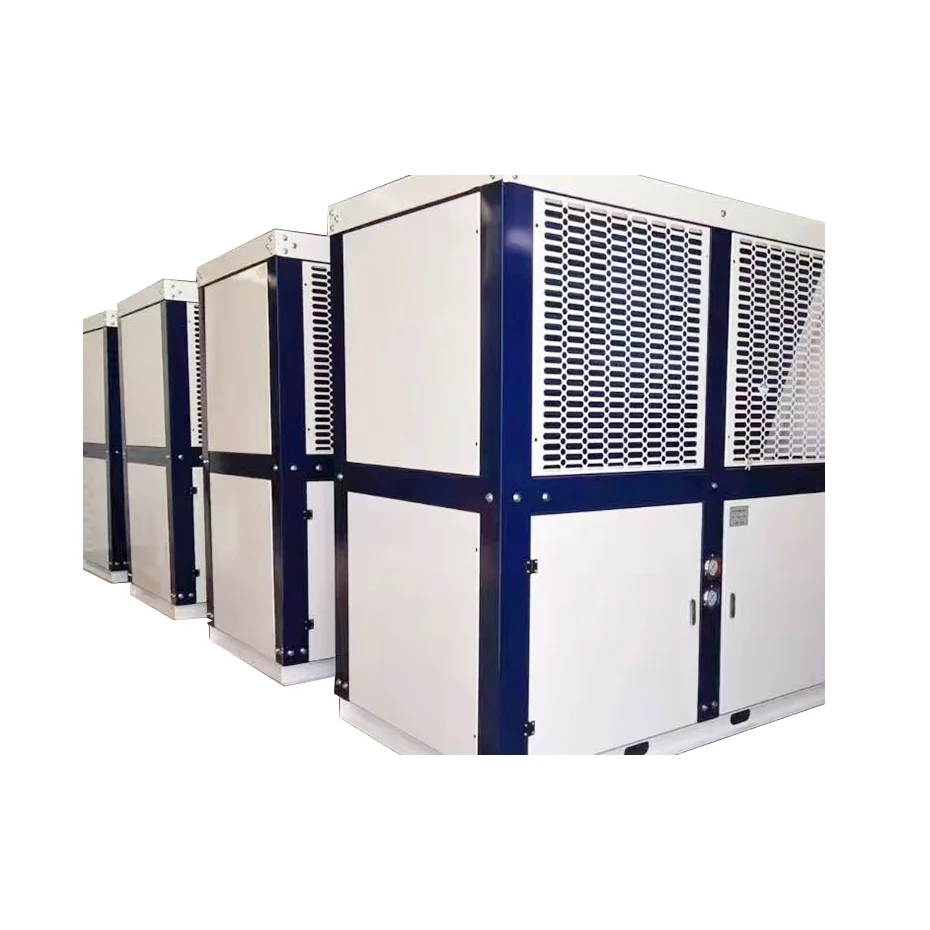 Customized Compressor Refrigeration Condensing Unit Refrigeration Room Freezing Turbine Cooler