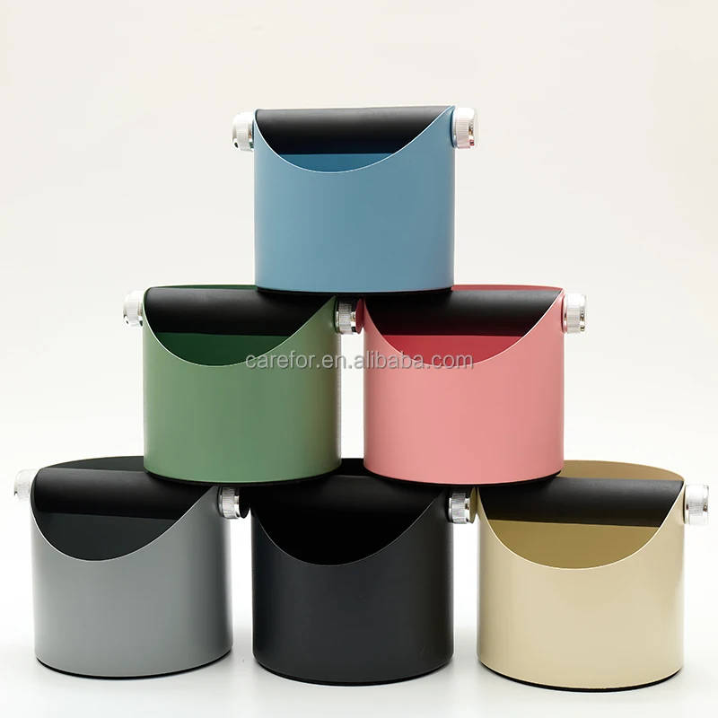 Wholesale Household Commercial ABS Plastic Coffee Grounds Bucket Coffee Grind Knock Box
